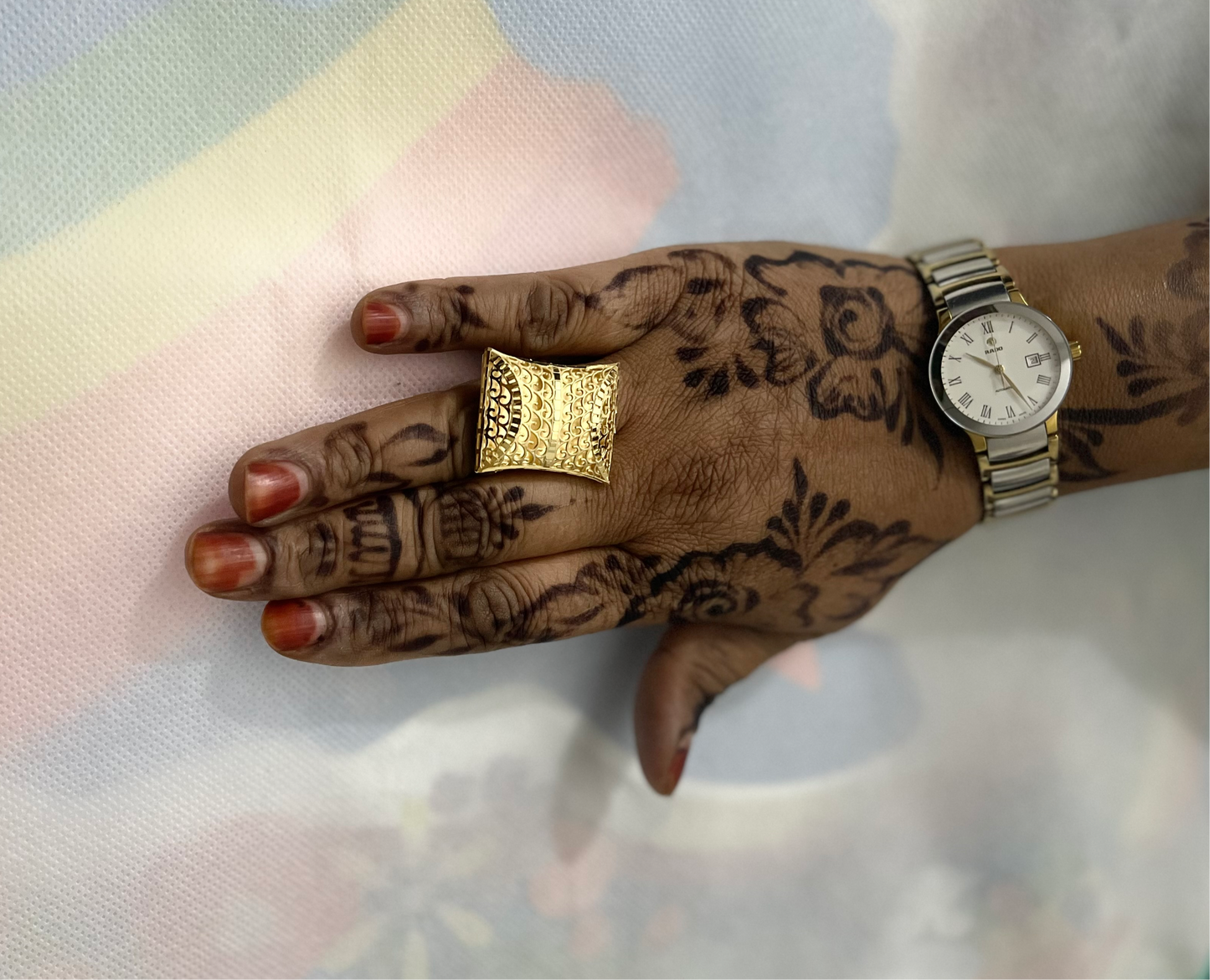 Gold Plated Ring - Marwa