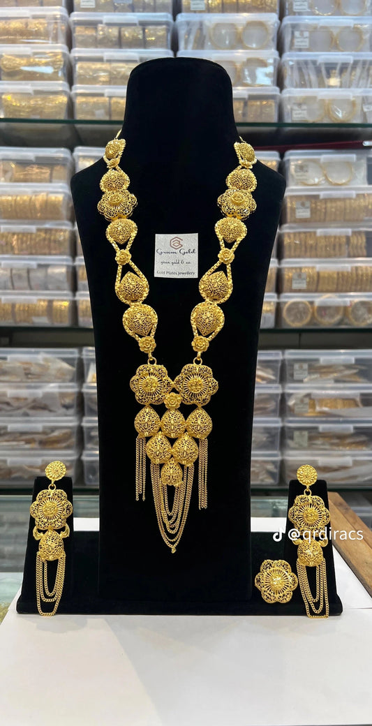 Gold Plated Jewellery Set - Bridal Sets - Nana
